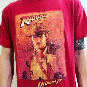 80s vintage Indiana Jones t shirt